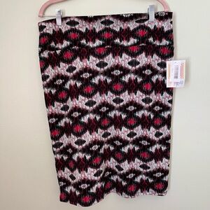 NWT LulaRoe Cassie midi skirt
